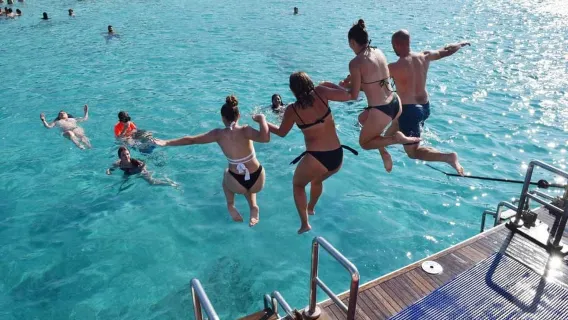Transfers: Paphos to Latchi, BBQ & Waterslide Cruise