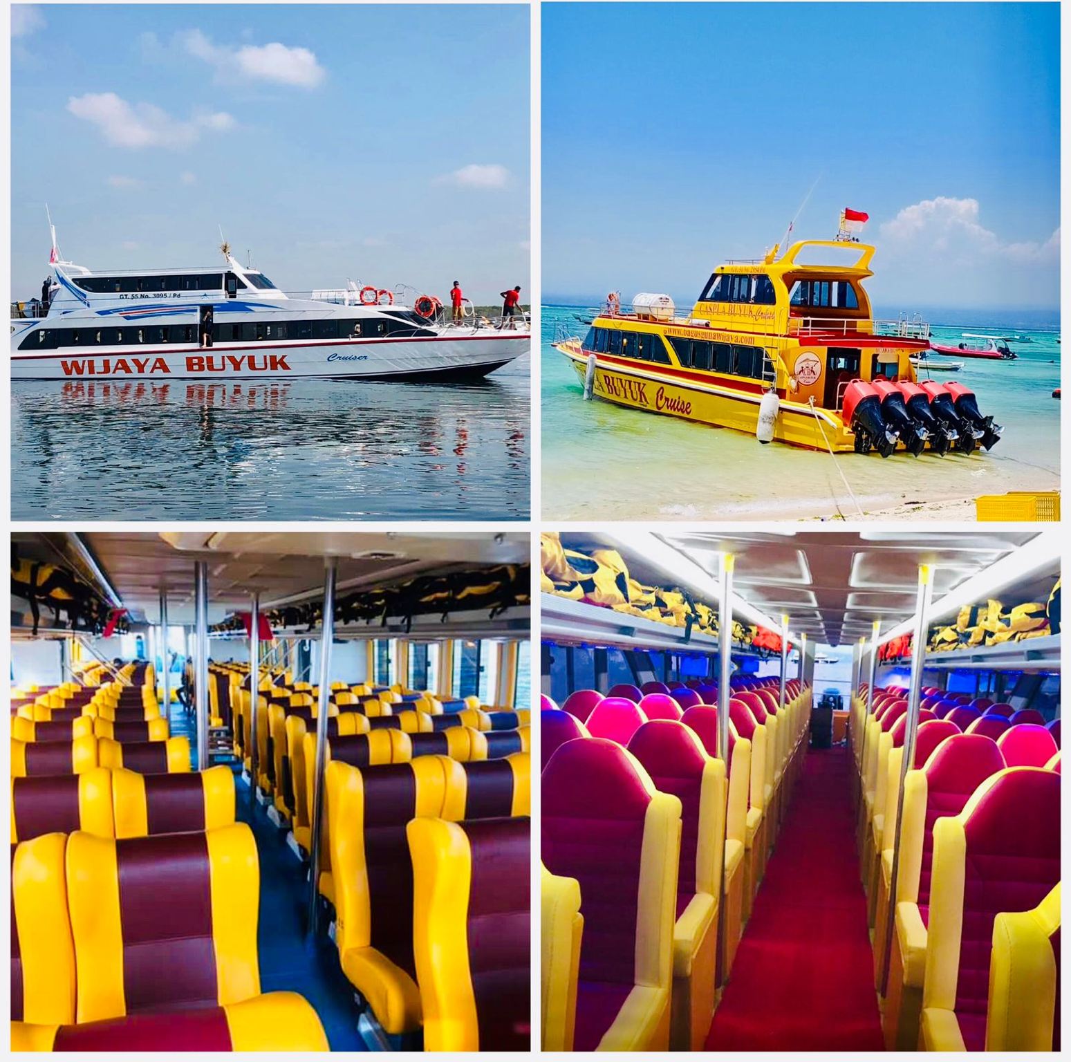 Biglietto per la barca veloce di andata e ritorno nello stesso giorno tra Sanur e Nusa Penida