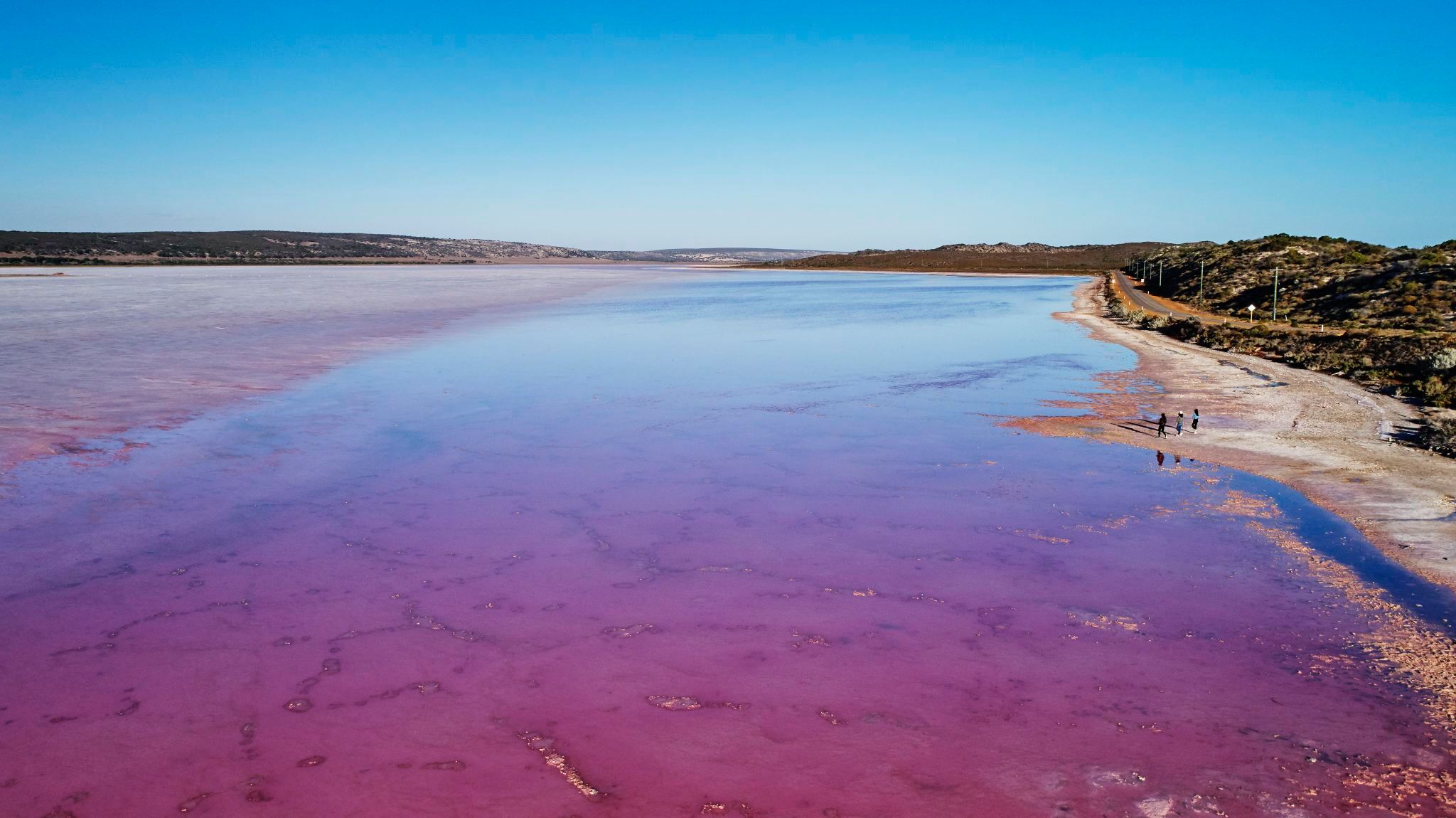 45-minute scenic flight over Western Australia's Pink Lake (departing from Kalbarri)