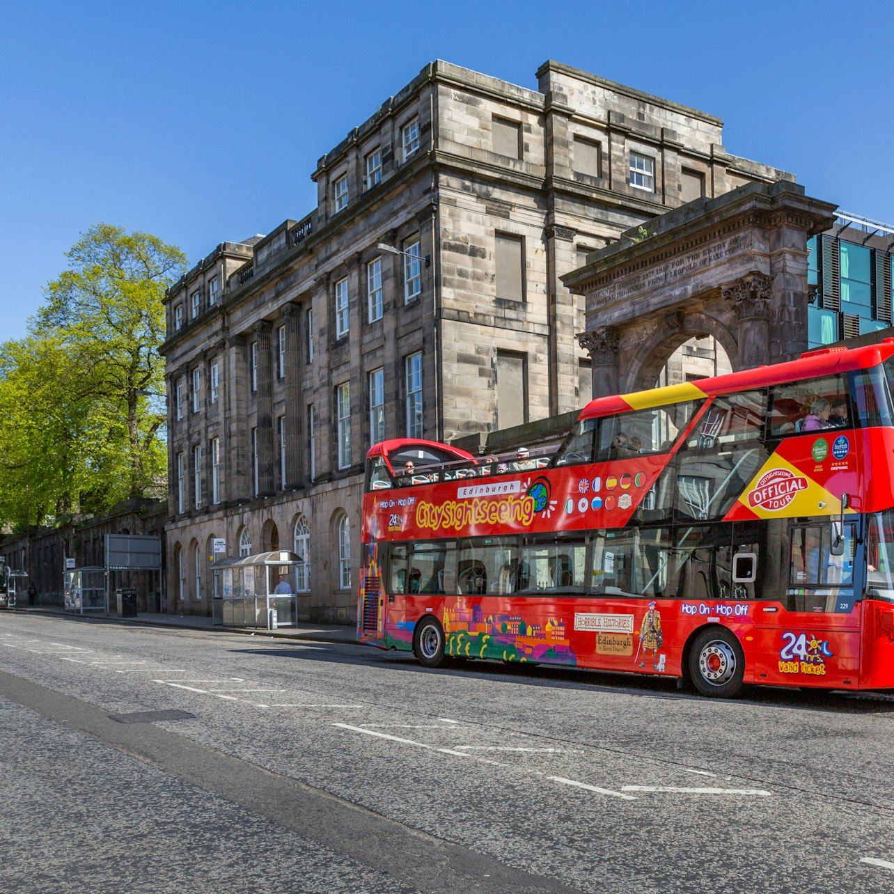Tour in autobus di Edimburgo con sali e scendi