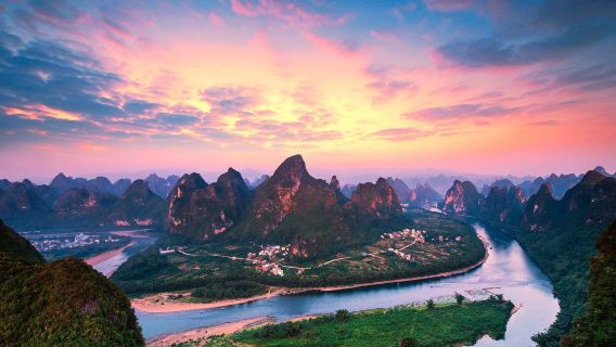 Aventure à Yangshuo : balades à vélo ou rafting, plus le spectaculaire spectacle Liu Sanjie.