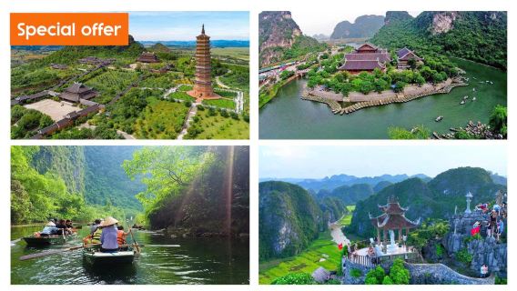 The Best Ninh Binh Day Tours Hoa Lu/Bai Dinh-Tam Coc/Trang An-Mua Cave and Cycling