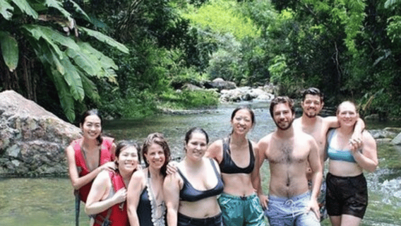 Halbtägige Wasserrutschen-Tour im Yunque mit Selbstfahrer