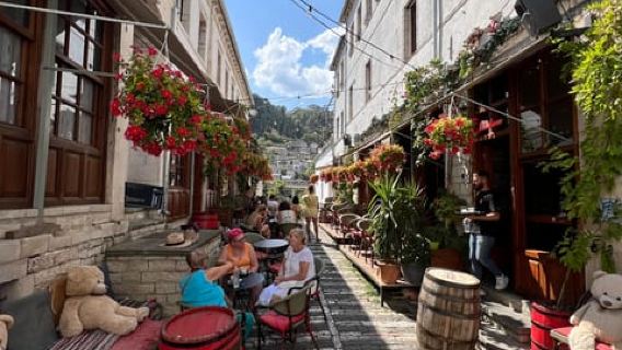 From Tirana: Gjirokastër Castle, Cold War Tunnel & Bazaar