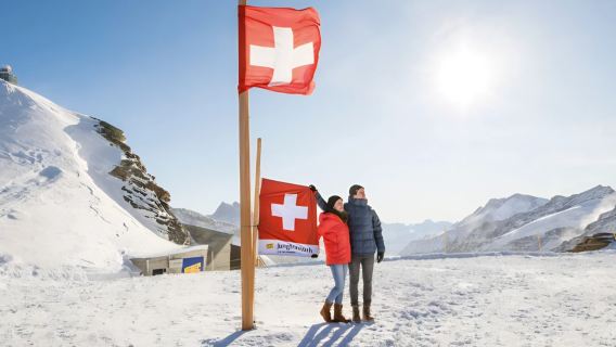 Switzerland: Jungfraujoch - Top of Europe Cable Car & Cogwheel Train 1-day Tour (Includes Cable Car and Train)