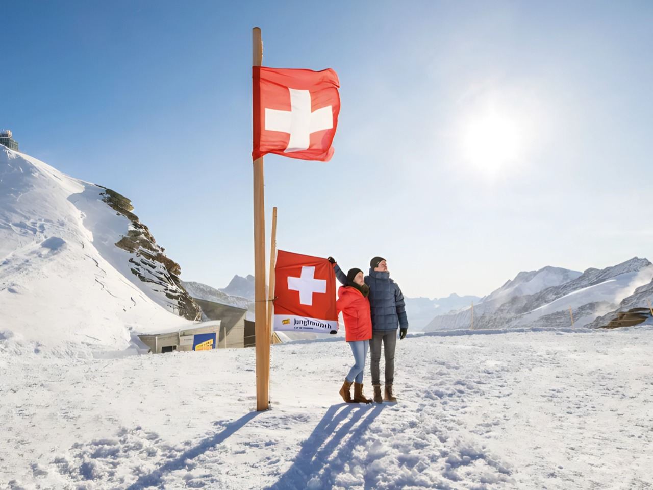 Switzerland: Jungfraujoch - Top of Europe Cable Car & Cogwheel Train 1-day Tour (Includes Cable Car and Train)