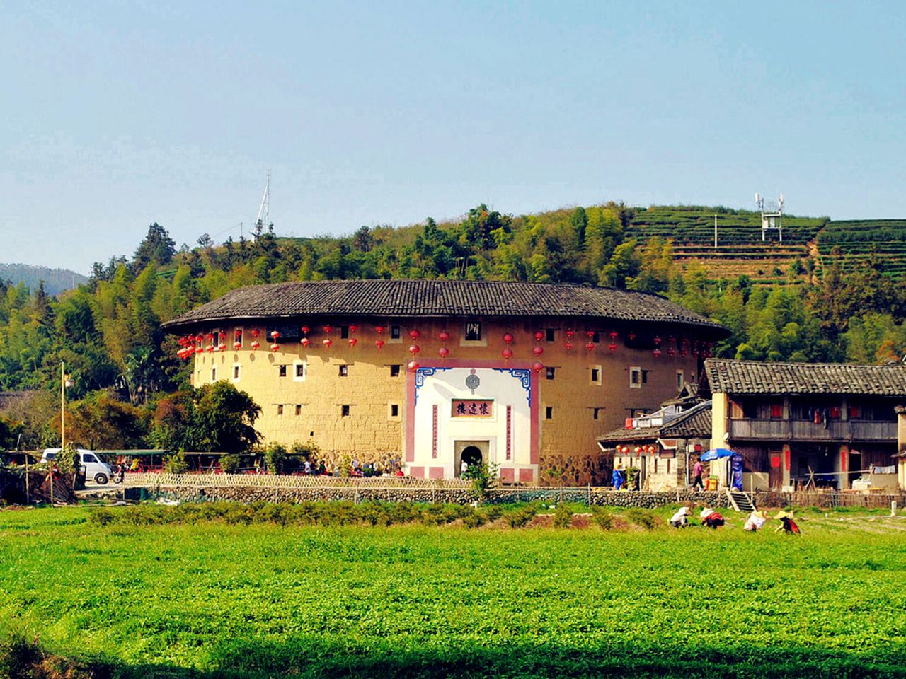 Fujian Tulou + Nanjing Yunshuiyao + Zhangzhou Altstadt Tagesausflug [Reine Privattour|Privater Transfer mit persönlichem Guide