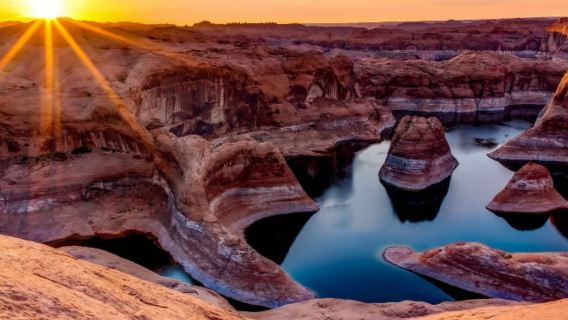 拉斯維加斯上/下羚羊谷+馬蹄灣+格蘭水壩1日遊