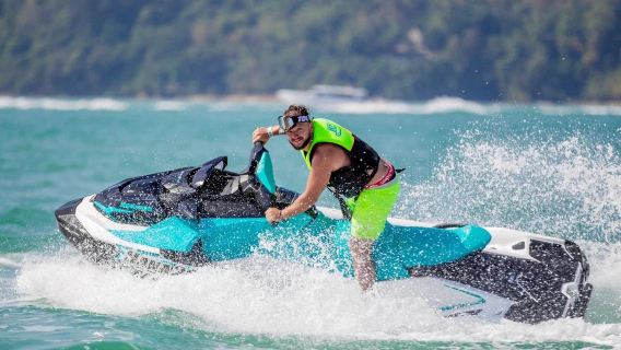 Phuket Jet Ski Self-Driving Experience | Coach Accompanied | Optional Routes | Includes Hotel Transfer