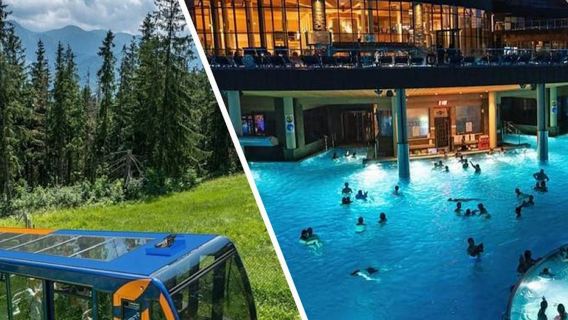 Zakopane: Baños termales, cata de vinos y excursión de un día al funicular de Gubalowka desde Cracovia