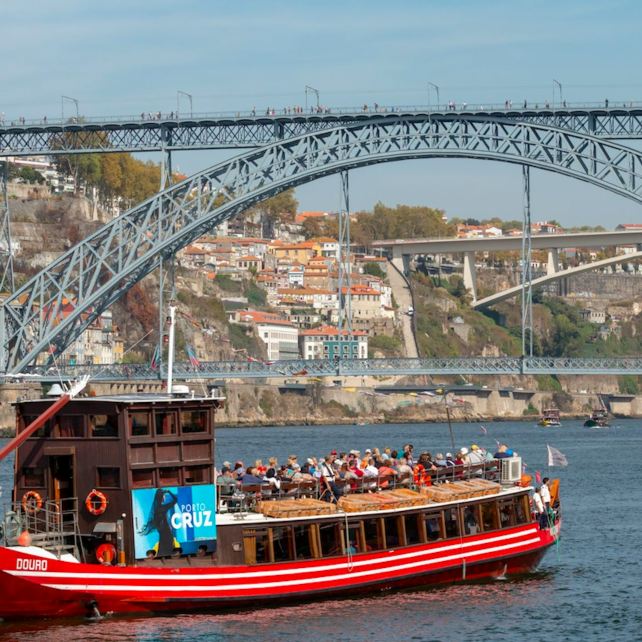 Porto: cruise over de zes bruggen over de rivier de Douro vanuit Ribeira