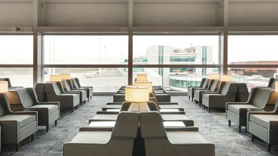 Plaza Premium Lounge at Fiumicino Airport