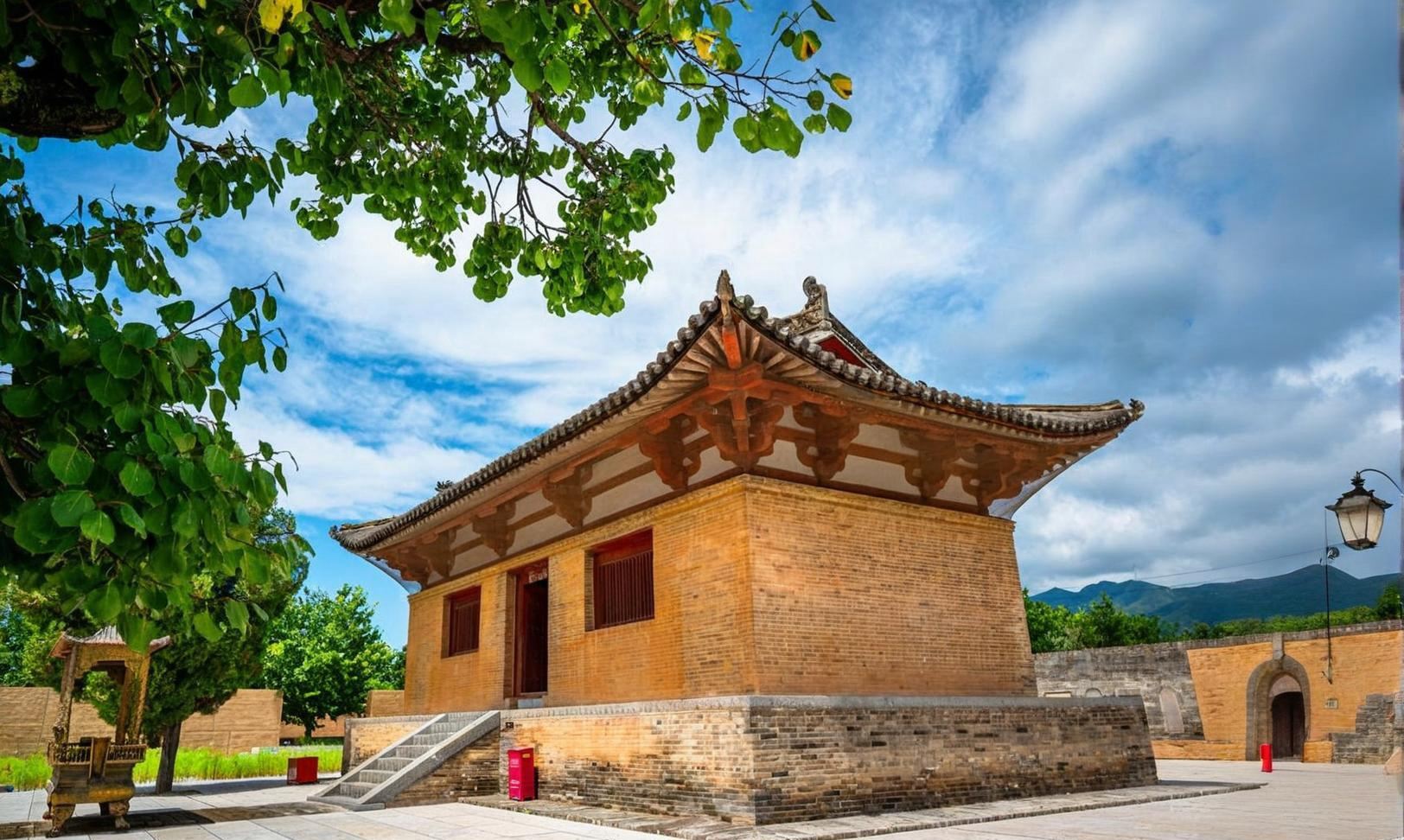 永樂宮+廣仁王廟+鸛雀樓+大鐵牛+普救寺+關帝廟+鹽湖一日遊