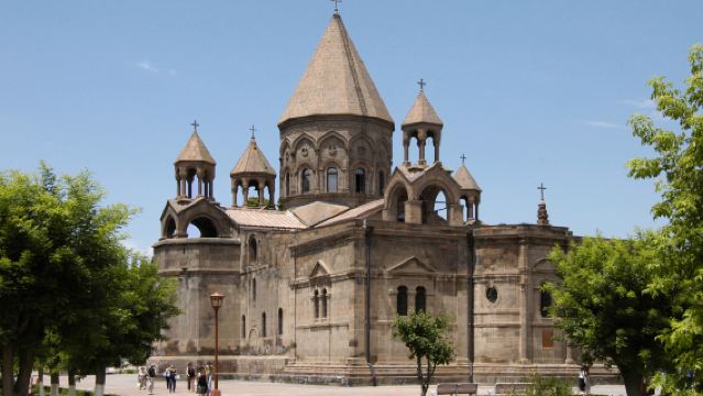 Etchmiadzin Cathedral + Saint Hripsime Church + Saint Gayane Church + Manuscript Research Institute
