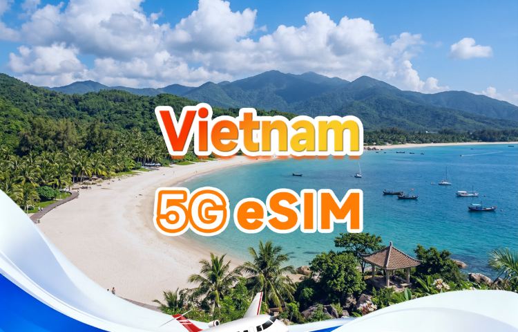 Vietnam 4G/5G eSIM | Daily/Total | 500MB/day-total 30GB | 1-30 days | 24-Hour Billing| QR code