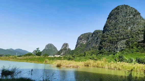中國+賀州+姑婆山+十八水+靈鋒廣場（避暑休閒