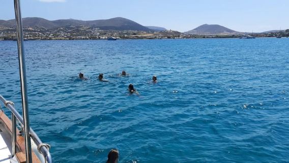 Paros Swimming & Snorkeling Boat Adventure From Naousa