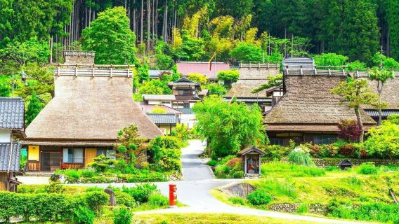 Pantai dari Kyoto/Osaka | Amanohashidate × Rumah Perahu Ine × Rumah Jerami Miyama - Tidak termasuk tiket