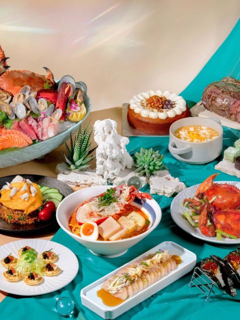 【低至8折】香港萬麗海景酒店 Renaissance Hongkong Harbour View Hotel|全新 Food Studio|蟹域尋珍自助餐|自助午餐 / 自助晚餐
