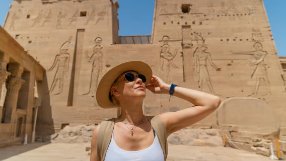 Excursión desde Asuán, Egipto a la Presa Alta + Obelisco inacabado de Asuán + Templo de Philae (privado