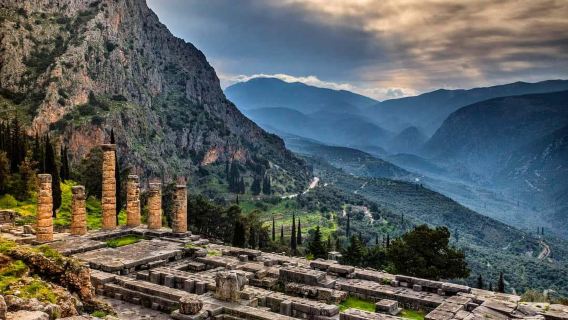 Pergi-balik Athens | Lawatan ke Tapak Arkeologi Delphi, Muzium & Kuil Apollo [pakej berkumpulan]