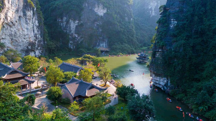 寧平之旅：河內出發的華闍和三谷一日遊越南