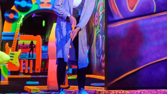 Rock of Ages Blacklight Mini Golf