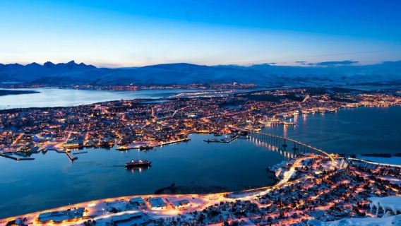 Tagesausflug mit Privattransfer in Tromsø: Hafen, Seilbahn, Bootsfahrt im Fjord, botanischer Garten und Polarmuseum