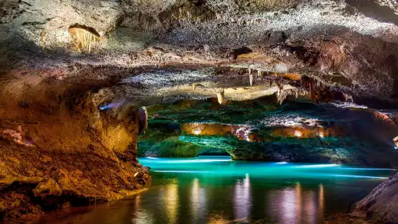 San José Caves: Entry Ticket + Guided Tour + Roundtrip Transport