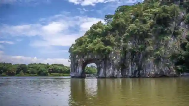 廣西桂林，桂林山水甲天下|象鼻山+漓江設施+遇龍河