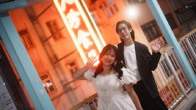 香港Tripメモリー【軽いウェディングフォト撮影+データ全納品+色調補正込み+2日で写真返却|Snaproカメラマン】