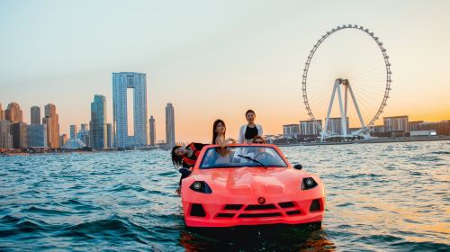 Dubai Jet Water Car Experience 9