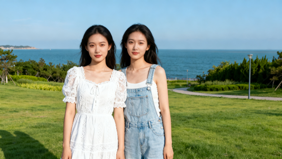 青島小麥島公園旅拍【跟拍攝影親子照情侶閨蜜兒童跟拍家庭旅拍】