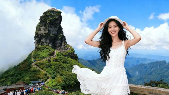 1-day tour to Mount Fanjing in Tongren, Guizhou [Departing from Guiyang] with optional seat selection