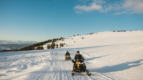 Jackson Hole: Turpin Meadow Snowmobile Tour