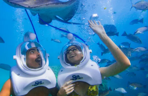 特內里費島：水底漫步導覽體驗