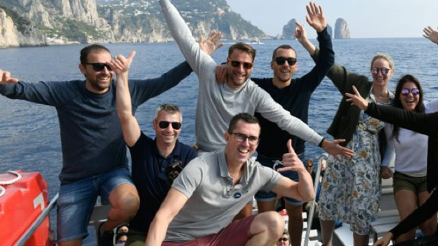 カプリ島：ソレント発ボートツアー＋リモンチェッロ試飲