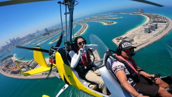 杜拜 ▎極限挑戰  棕櫚島跳傘+深海潛水+飛索【一日遊】