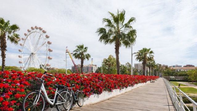 Valencia: Foto-Fahrradtour von Ruzafa zur Stadt der Künste