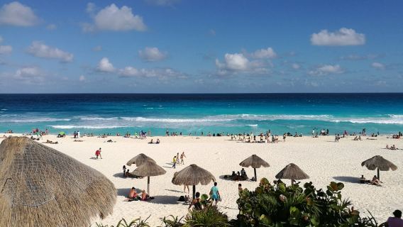 Cancun Mexico + Muzium Maya + Pantai Lumba-Lumba + Pulau Wanita Lawatan Sehari [Sewaan Peribadi Berbahasa Cina]