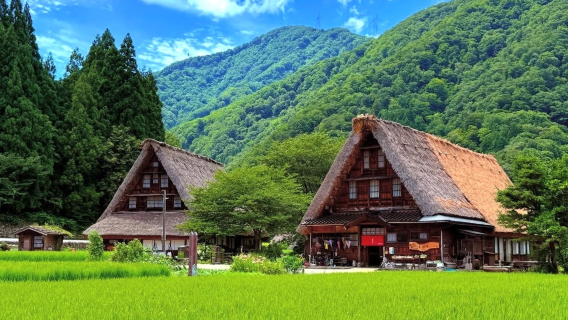 Berlepas dari Nagoya [Kampung Gassho di Toyama, Warisan Dunia UNESCO + Hida Takayama, Kyoto Kecil]