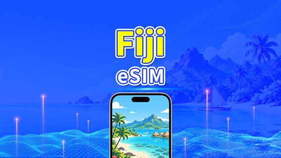 Fiji 4G eSIM | Pacote de dados diário/total | 1–30 dias | Cobrança de 24 horas | Código QR