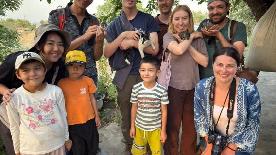 Samarkand: kyläkierros kotitekoisen päivällisen ja paikallisten välipalojen kera