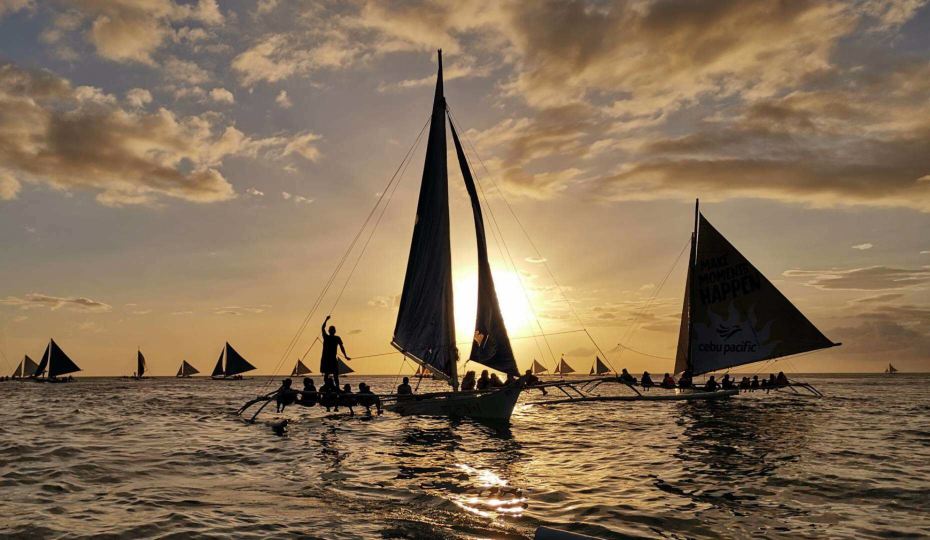 Boracay White Beach Sunset Sailing Experience | Shared/Private Boat Charter