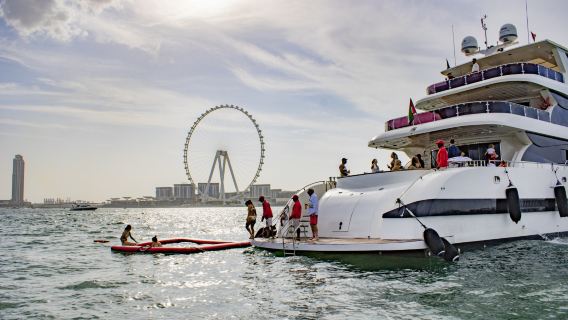 두바이 마리나 럭셔리 슈퍼 유람선 크루즈 - Dubai Marina Luxury Super Yacht Cruise