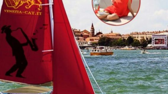 ทัวร์เรือแคทามารัน + สปริตซ์ ที่ทะเลสาบเวนิส