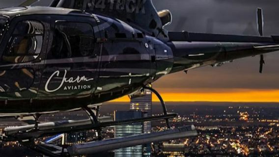 New York City: Helicopter Night Tour from New Jersey