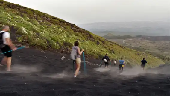 Etna Excursion Morning or Sunset and Visit Lava Flow Cave