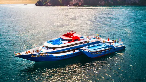 Biglietto per la barca da Phuket alle Isole Phi Phi e andata e ritorno da Phuket a Krabi - Phi Phi nord / Baia di Ton Sai / Krabi / Ao Nang
