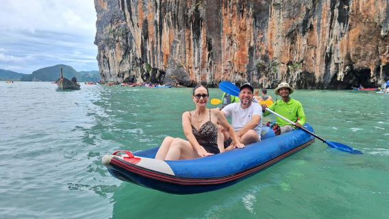 Excursión de un día a la Isla James Bond + Isla Yao Yai en lancha rápida, salida desde Phuket, Tailandia
